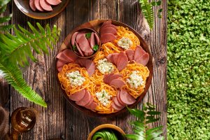 Noodles-de-batata-amarilla-y-Súper-Jamonada-Especial