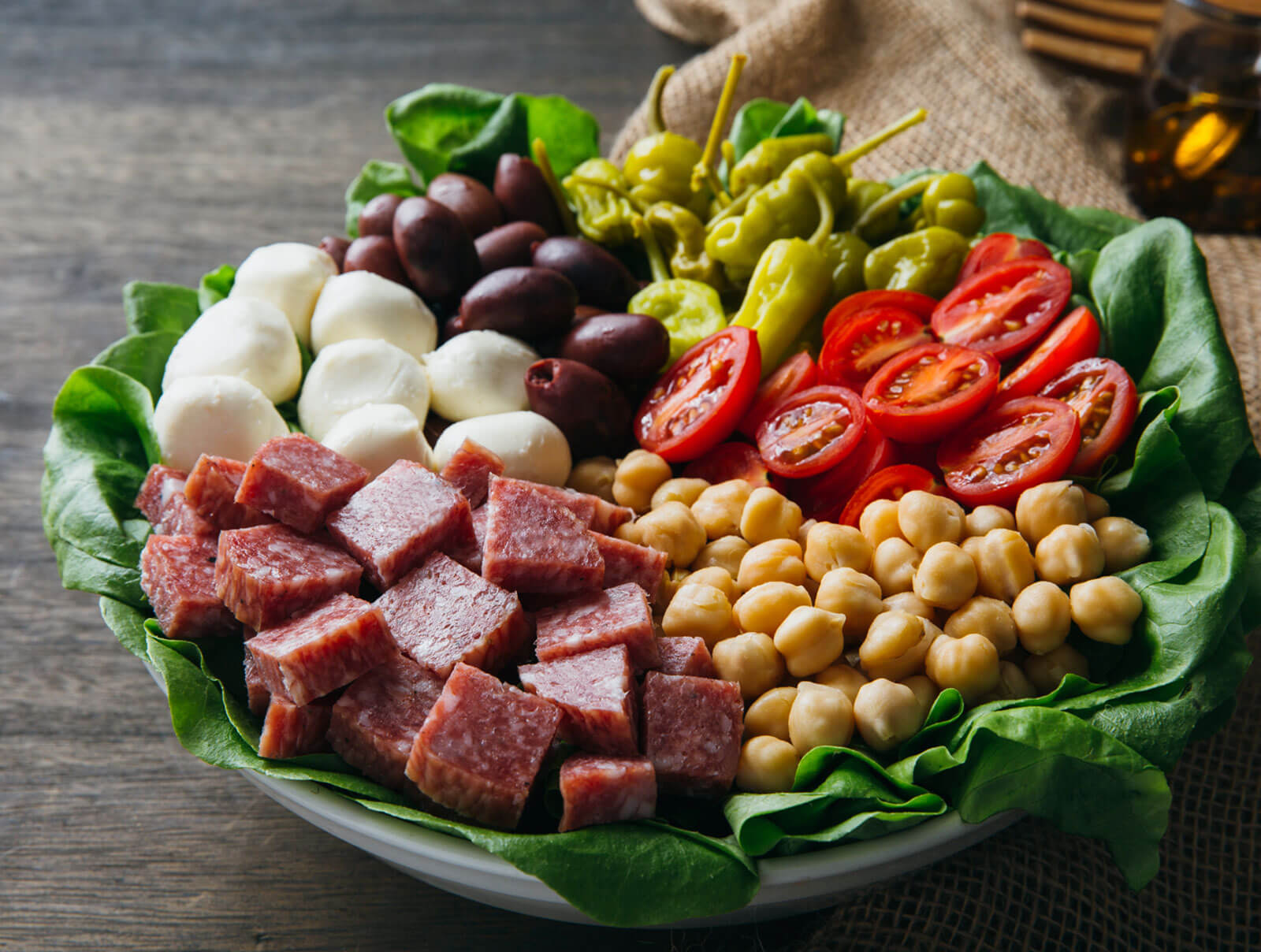 Bowl Mediterraneo Don Pedro con Salami Genoa Induveca