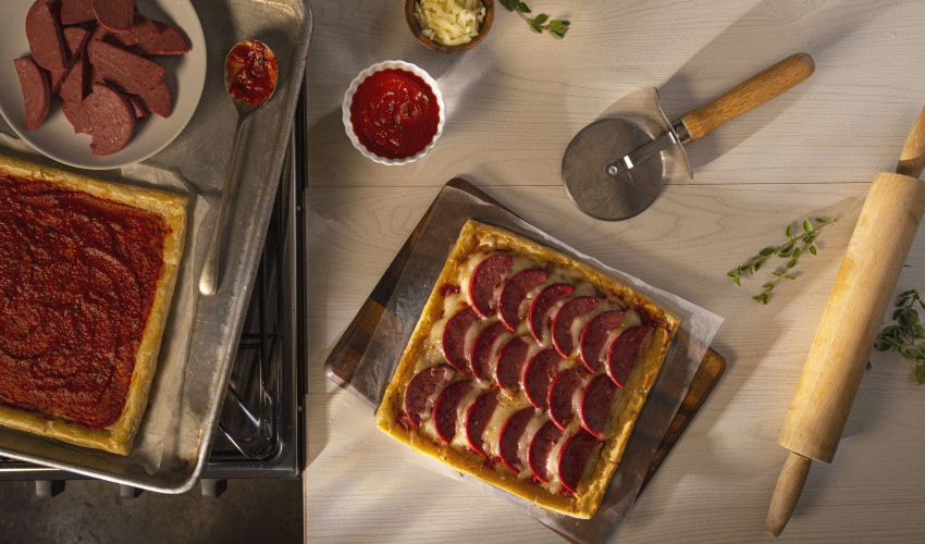 Tartaletta de Salami y Mozzarella