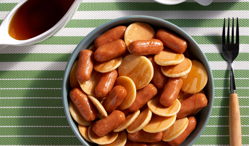 Mini Pancakes con Frank´s Cocktail