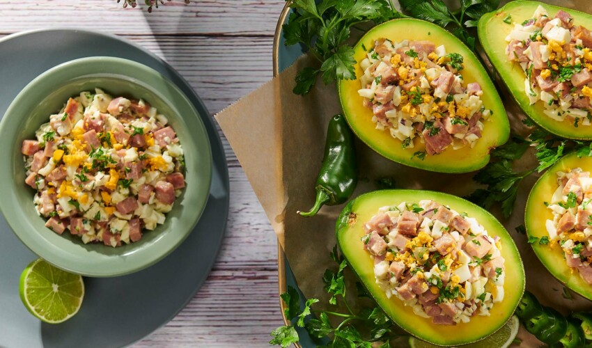 Aguacate relleno de Jamón Original Don Pedro