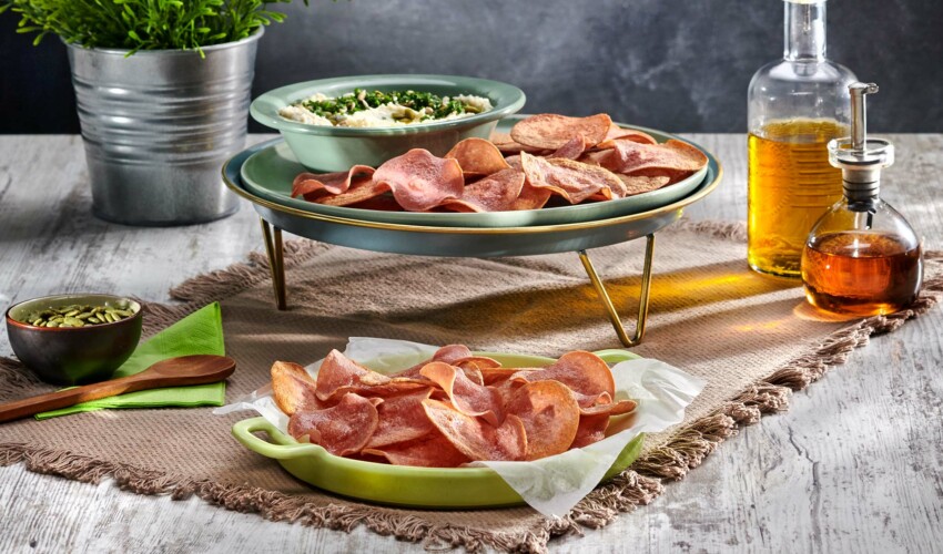 Chips de Salami keto Don Pedro