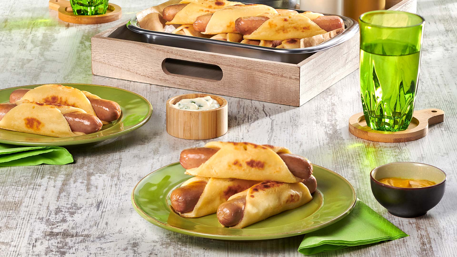 Wrap de Salchicha keto Don Pedro Induveca