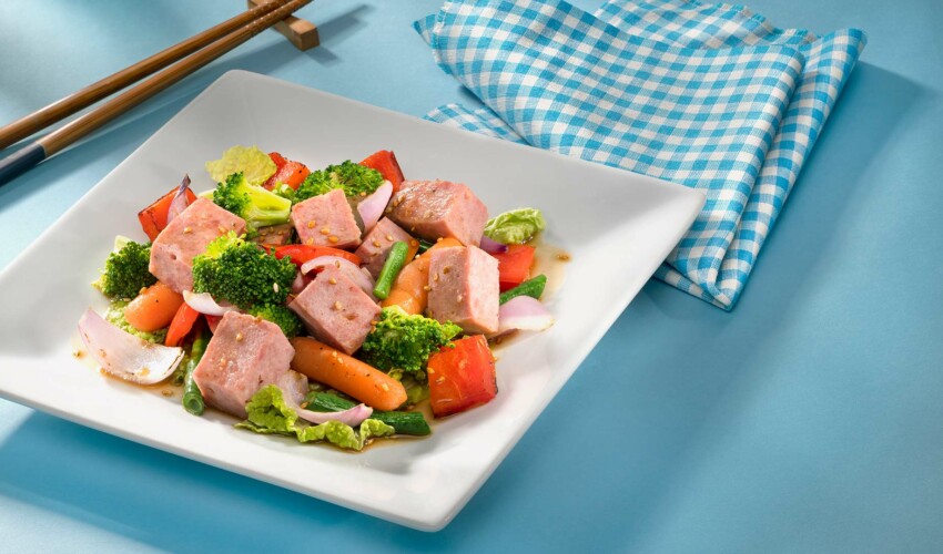 Stir fry clásico con Caserío cocido